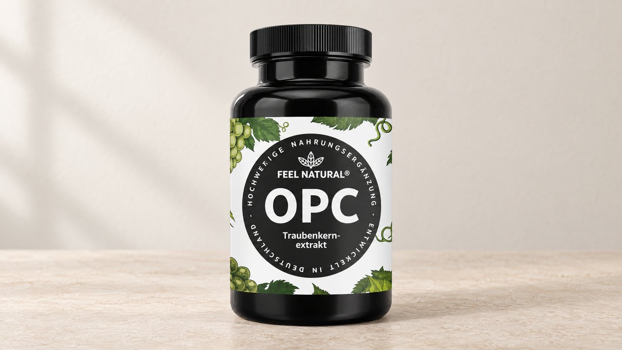 OPC Traubenkernextrakt, Kapseldose